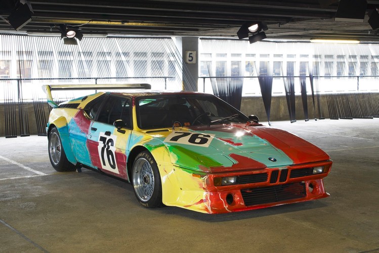 BMW M1 pomalowany przez Andiego Warhola