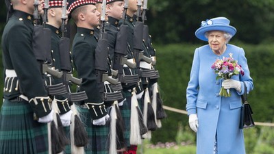 Królowa Elżbieta II. Zdjęcie z 2021 r.