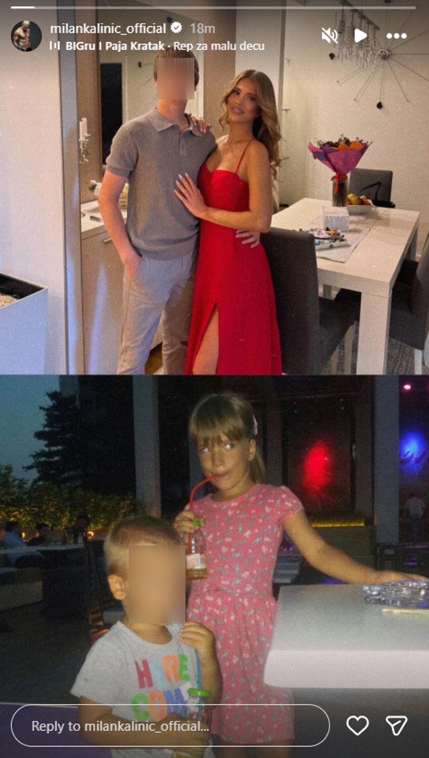 Sin i ćerka Milana Kalinića 