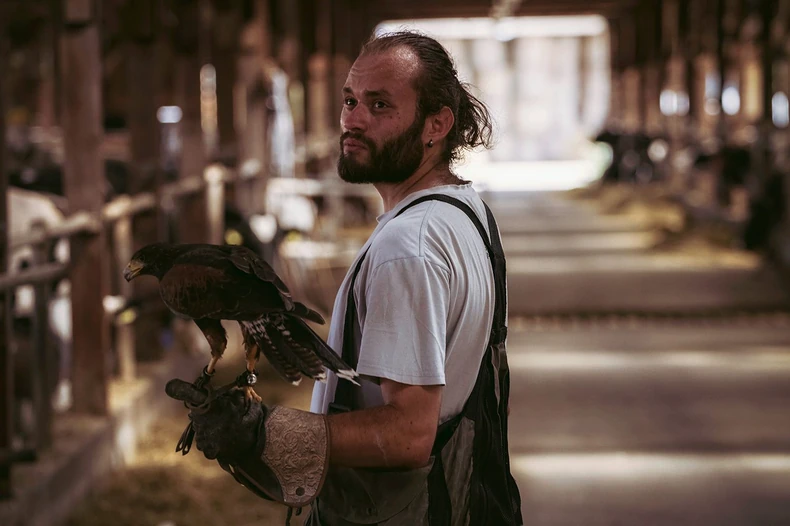 Radan Bulatović je profesionalni sokolar