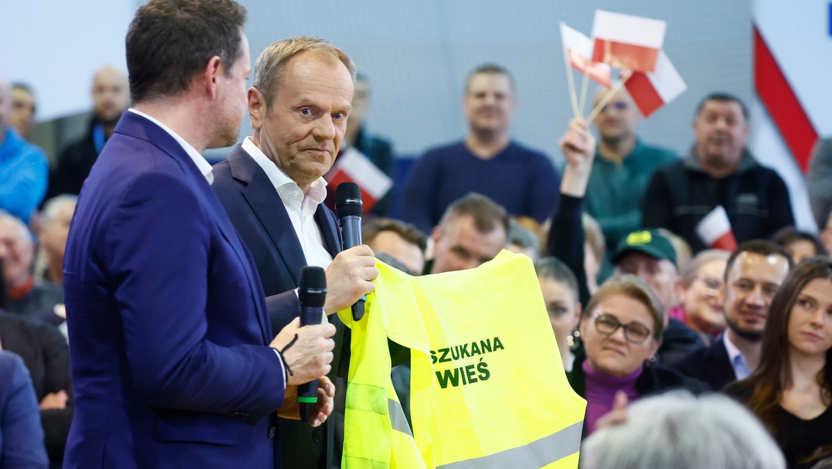 Donald Tusk w Białej Podlaskiej