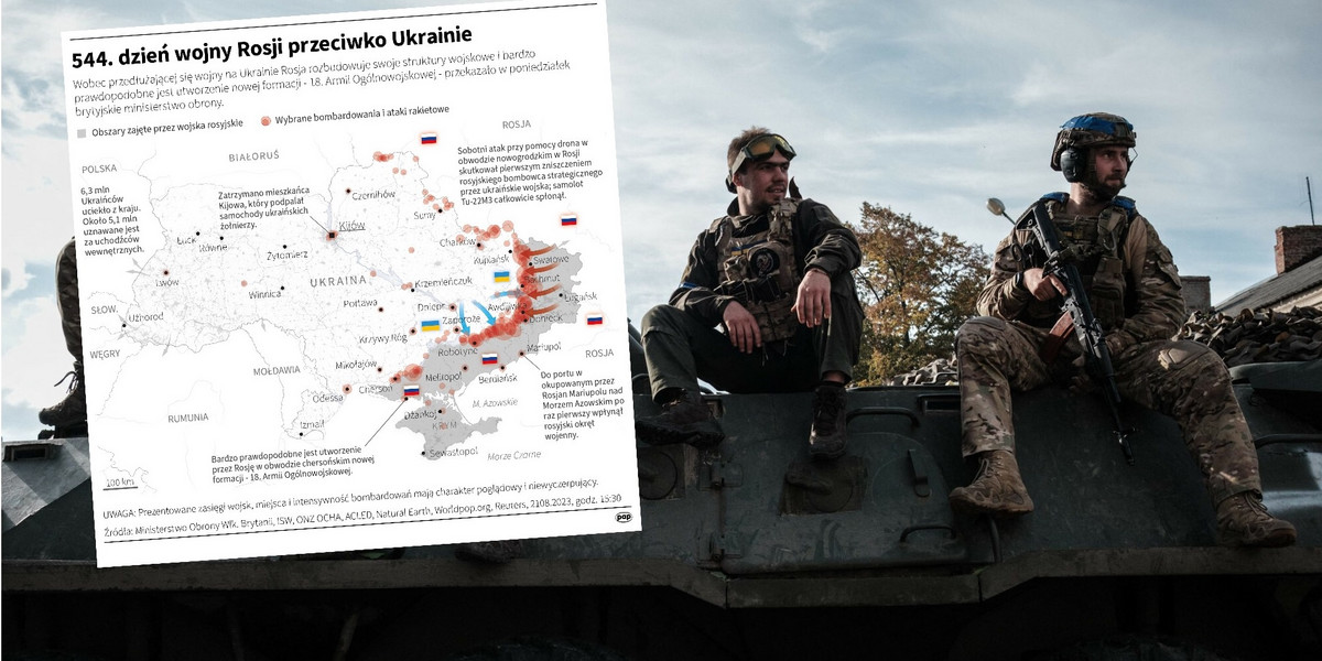 Ukraińska kontrofensywa. Zdjęcie ilustracyjne. 