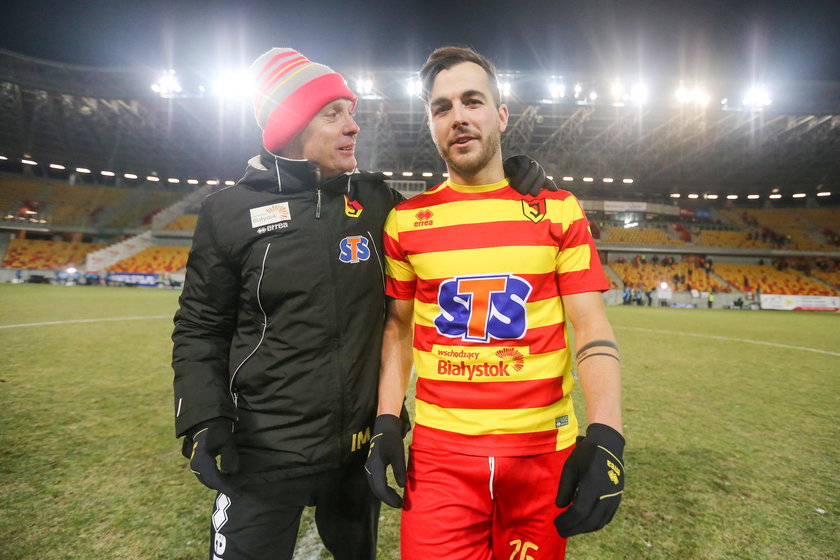 23.02.2018 JAGIELLONIA BIALYSTOK - LECHIA GDANSK LOTTO EKSTRAKLASA PILKA NOZNA