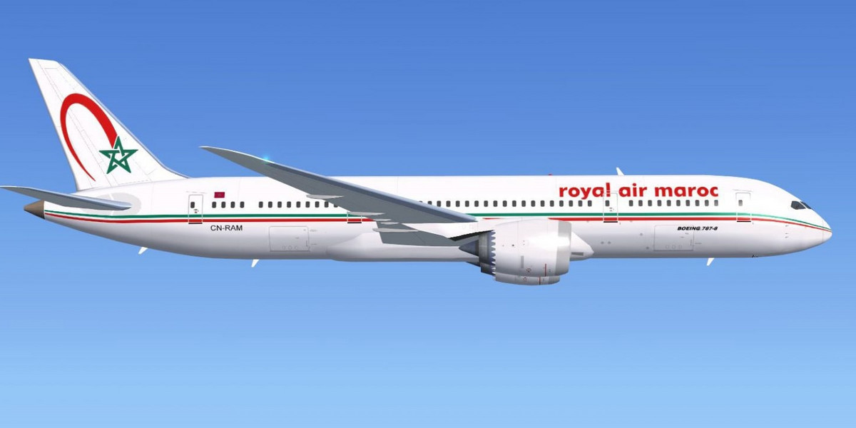 samolot Royal Air Maroc