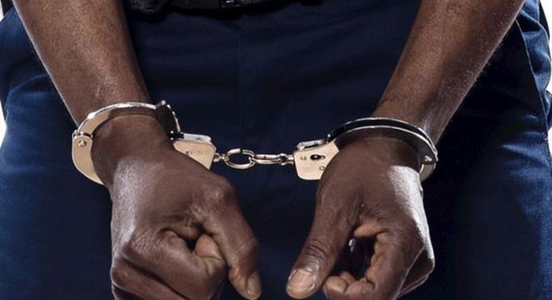 Arrested-black-man-in-handcuffs