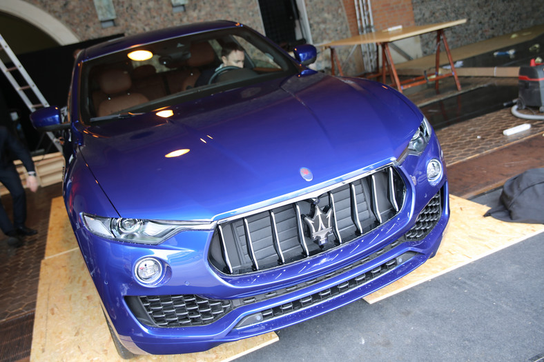 Maserati Levante w Warszawie - premiera
