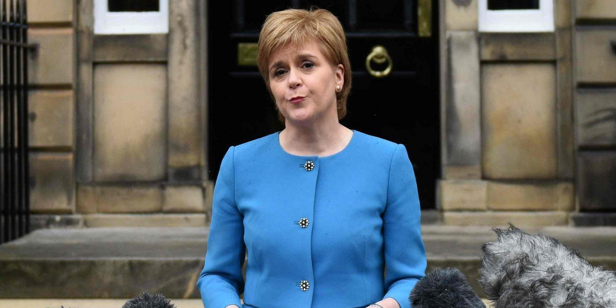 Sturgeon: Szkocja powróci do UE jako niepodległe państwo