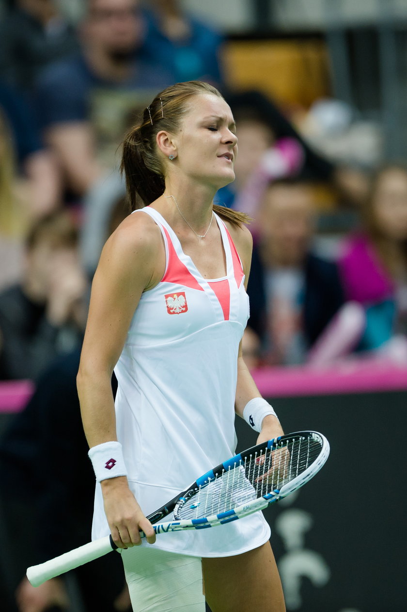 Porażka Agnieszki Radwańskiej z Timeą Bacsinszky w Fed Cup