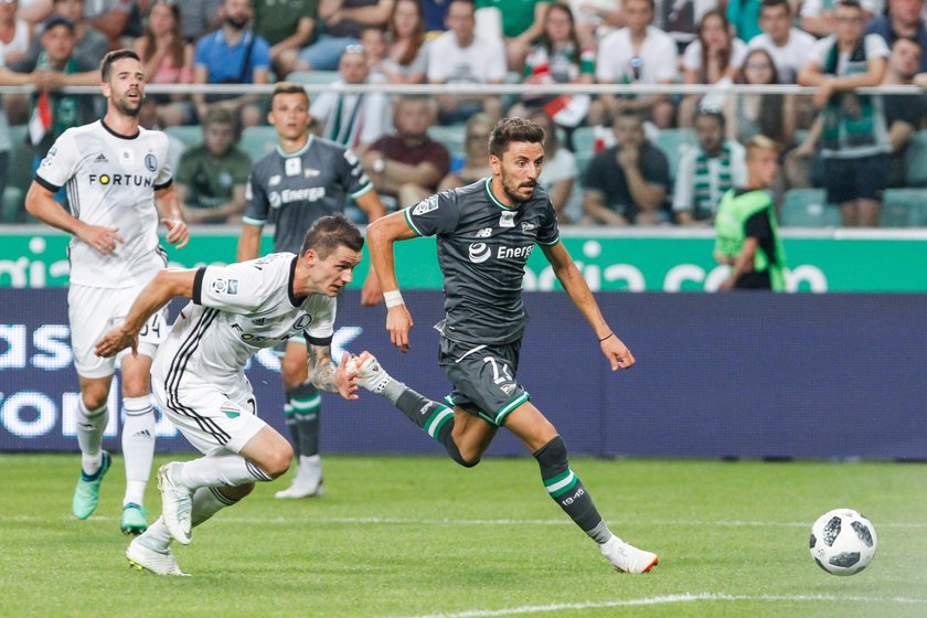 Pilka nozna. Ekstraklasa. Lechia Gdansk - Korona Kielce. 31.08.2018