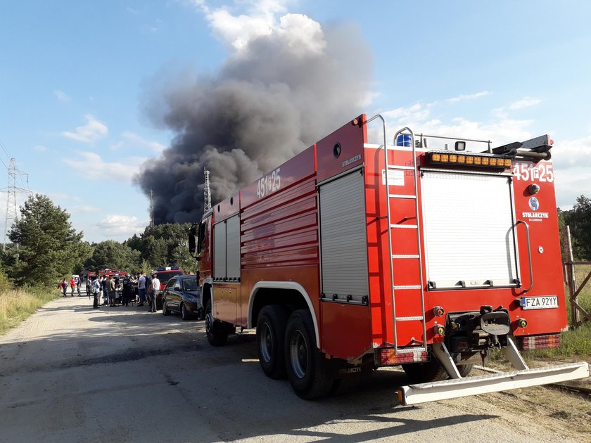 Pożar na Dolnym Śląsku. Płonie składowisko odpadów