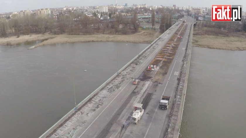 Ratusz nie wie kiedy ruszy remont mostu Łazienkowskiego