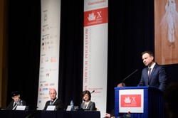 Prezydent Duda na X Zjeździe Gnieźnieńskim: Polacy nie mogą bać się bronić swoich wartości