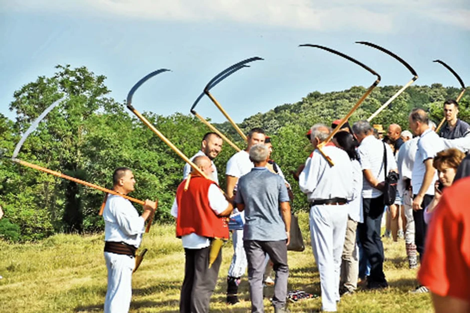 Kosidba na Selištu u Bukovcu