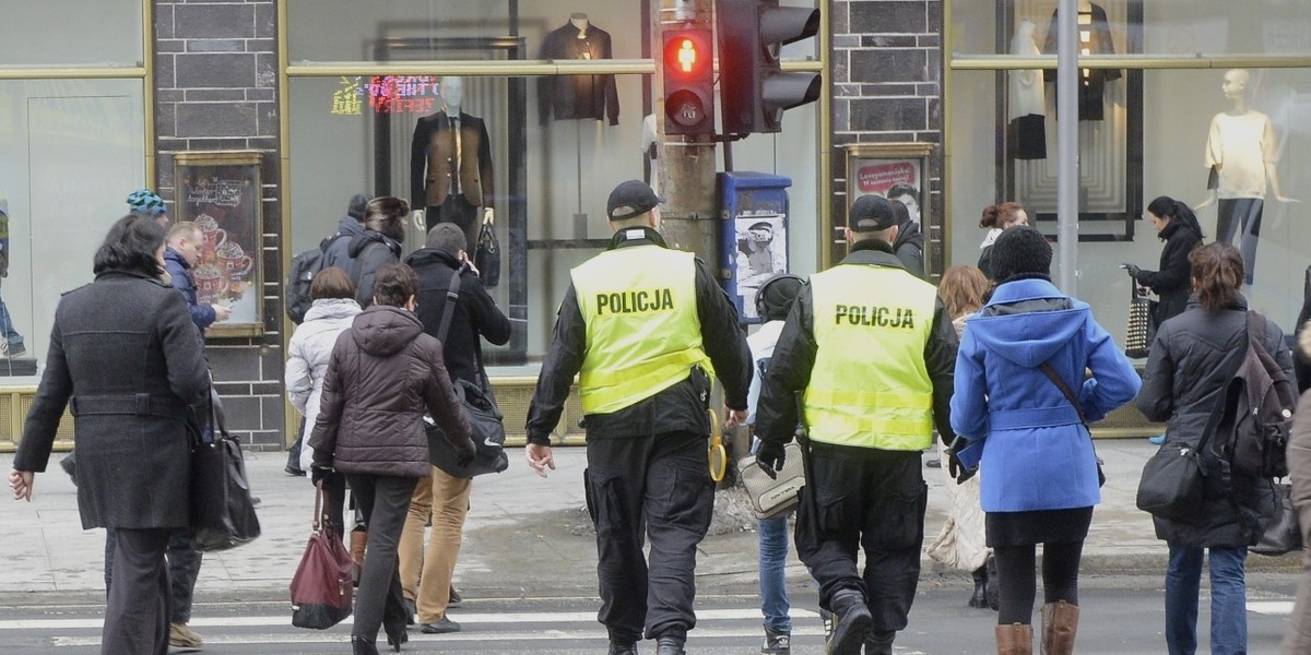 Przejście dla pieszych we Wrocławiu