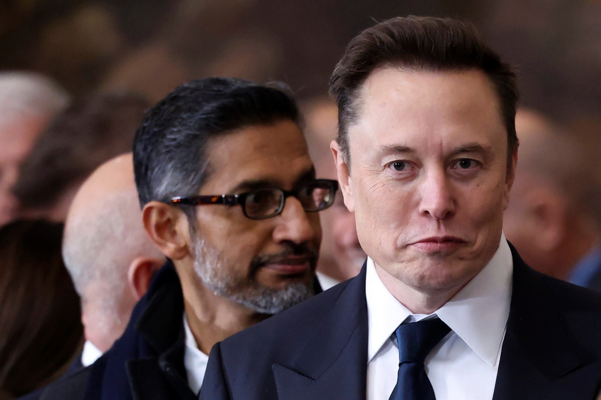Americký miliardár Elon Musk.