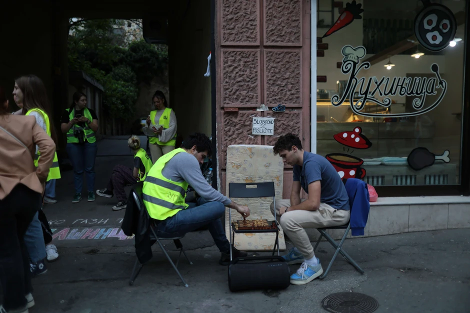 rts studenti protest blokada