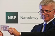 Marek Belka na konferencji NBP