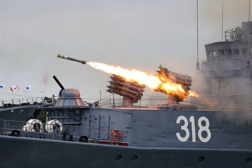 Dzień marynarki wojennej w Rosji, 2022 r.