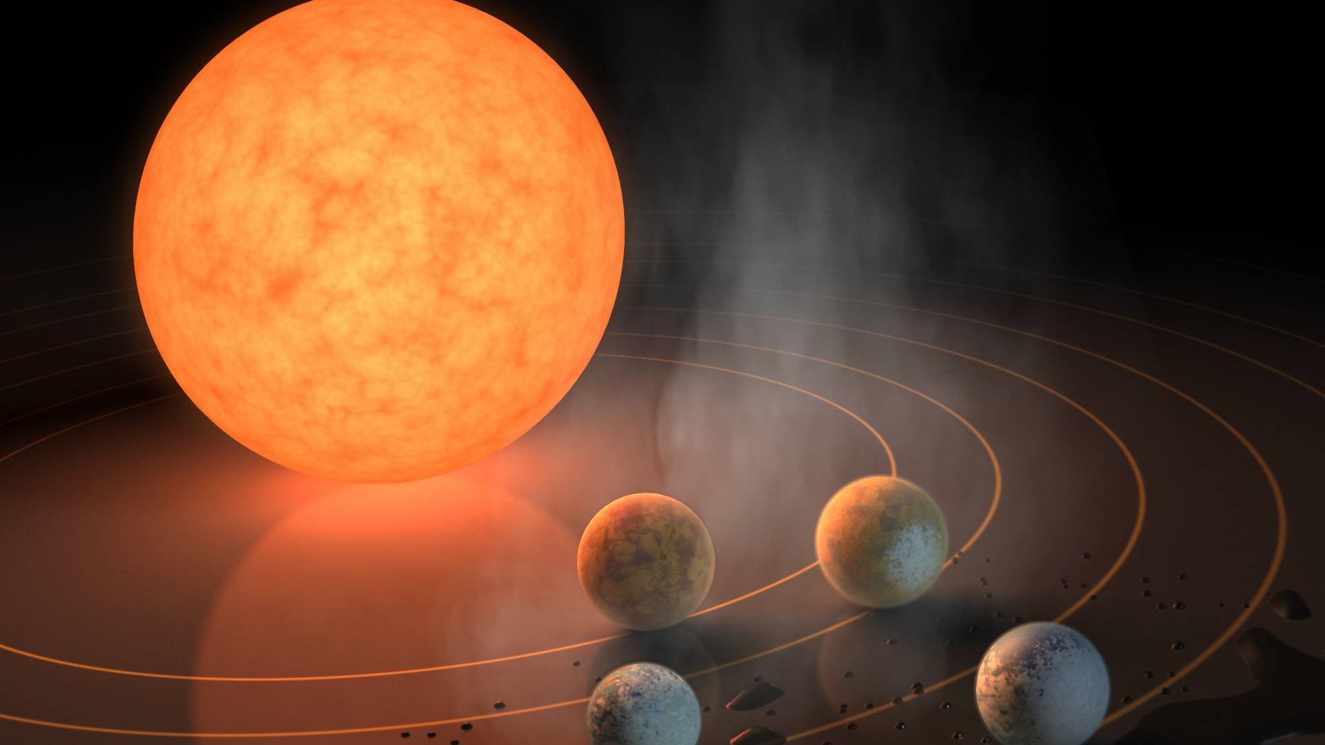 Ile czasu zajęłoby dotarcie do odkrytego przez NASA układu planet? Sprawdziliśmy to
