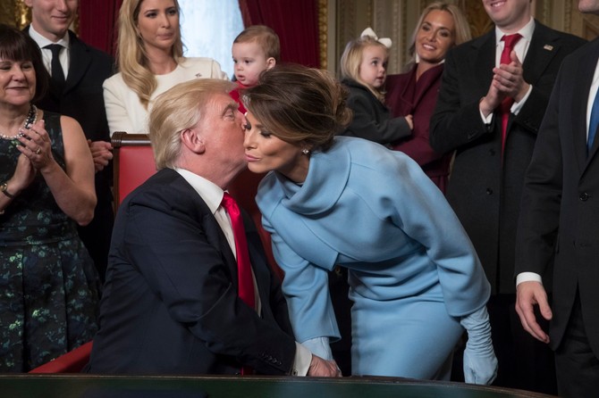 Melanija i Donald Tramp