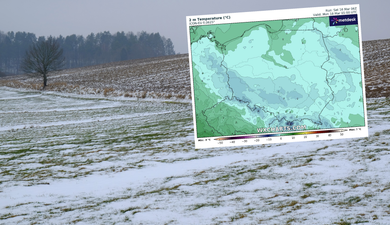 Zawieje śnieżne i mróz. Pogoda da się mocno we znaki [PROGNOZA]