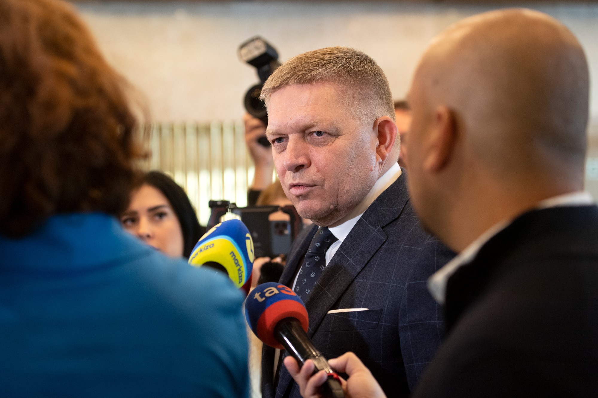 Líder strany Smer-SD Robert Fico.