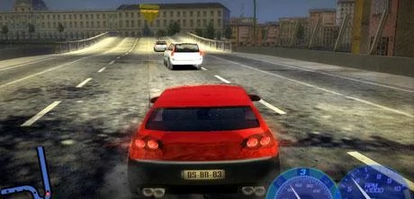 Screen z gry "French Street Racing"