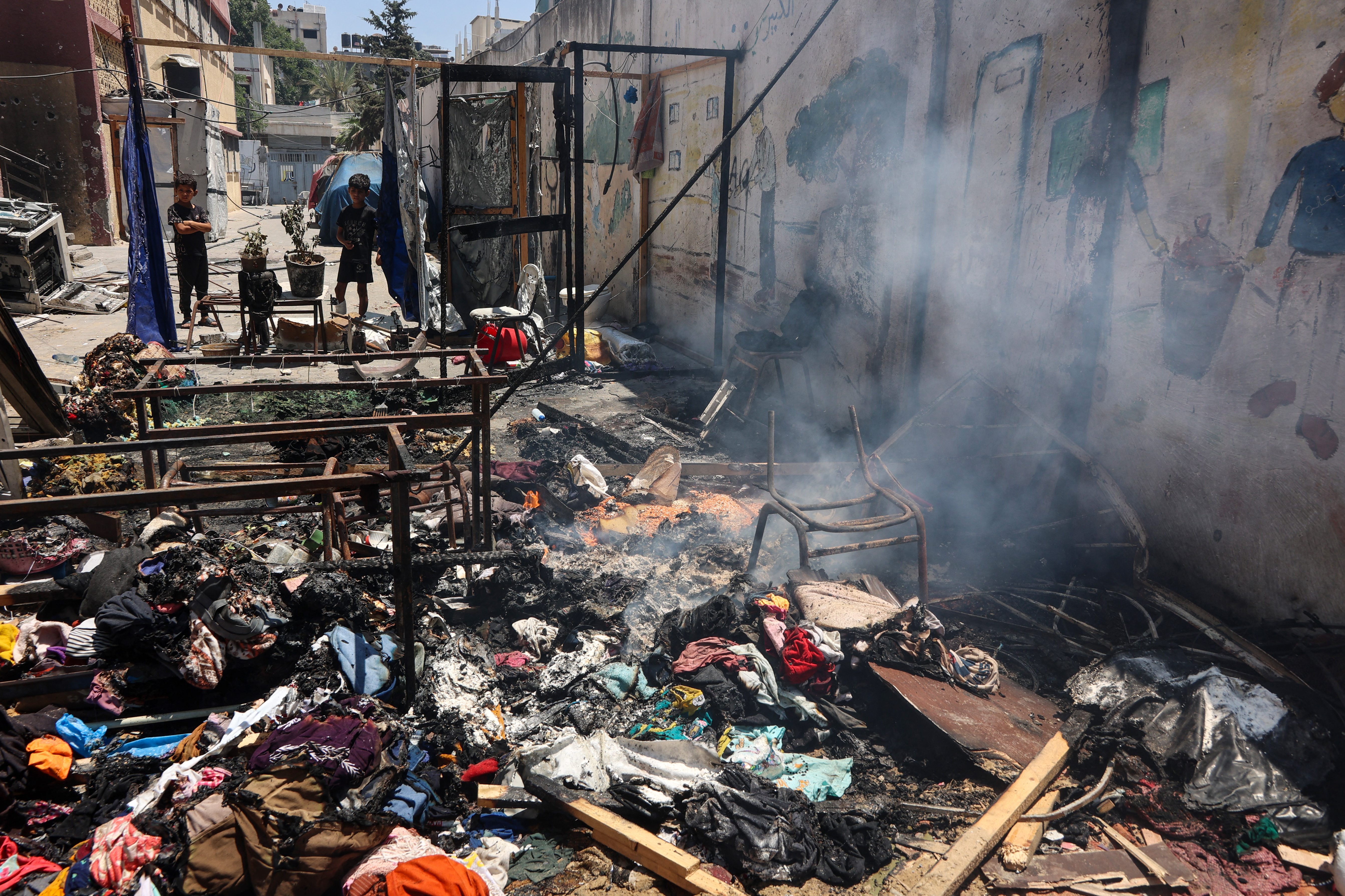Gaza: Muertos superan 57,300 routes ofensiva israelí