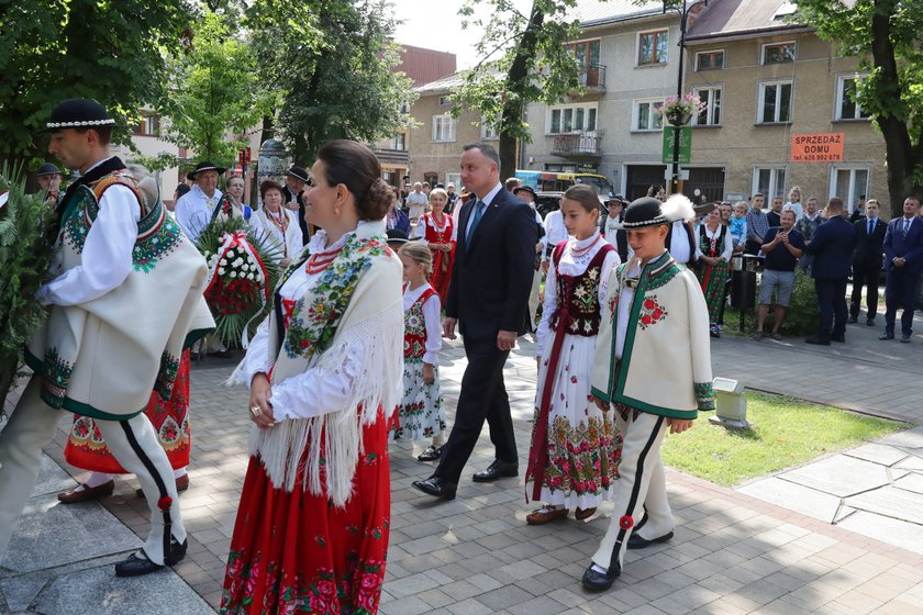 Andrzej Duda w Nowym Targu