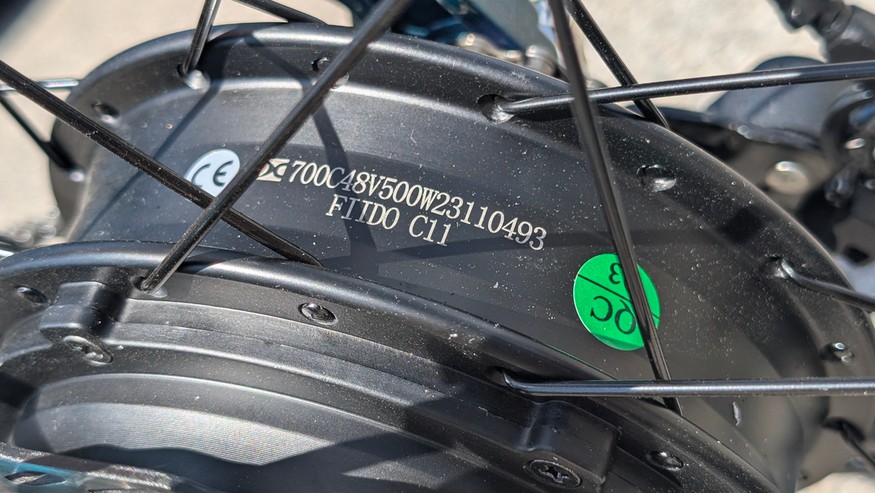 Alman yolları için fazla güçlü: Fiido C11'in motoru.