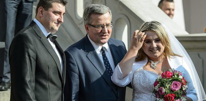 Bronisław Komorowski wkręcił się na ślub