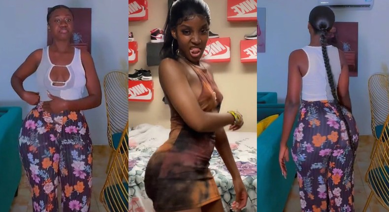 Hajia Bintu challenges Bhaddie Kelly with new TikTok video (WATCH)