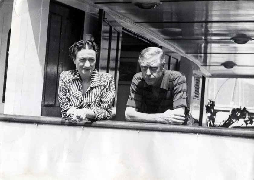  Edwarda VIII i jego ukochana Wallis Simpson