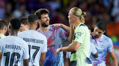 Legendary Barcelona defender Pique explains how to stop Haaland
