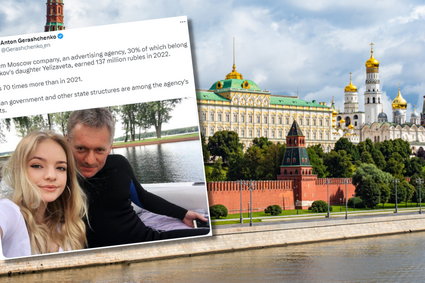 Firma córki Pieskowa zarobiła fortunę. Tak elity Kremla dorabiają się na wojnie