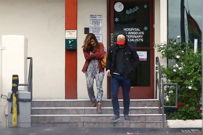 Eva Mendes i Rajan Goslin pre nekoliko dana u Zapadnom Holivudu