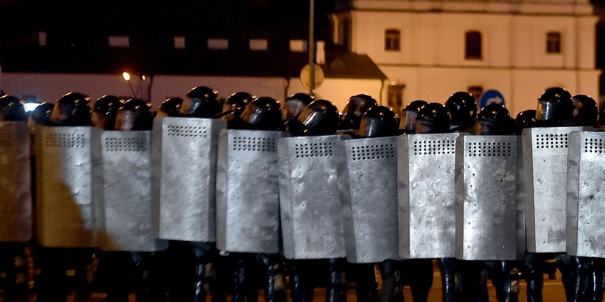 Demonstracja w Mińsku. Kolejne aresztowania