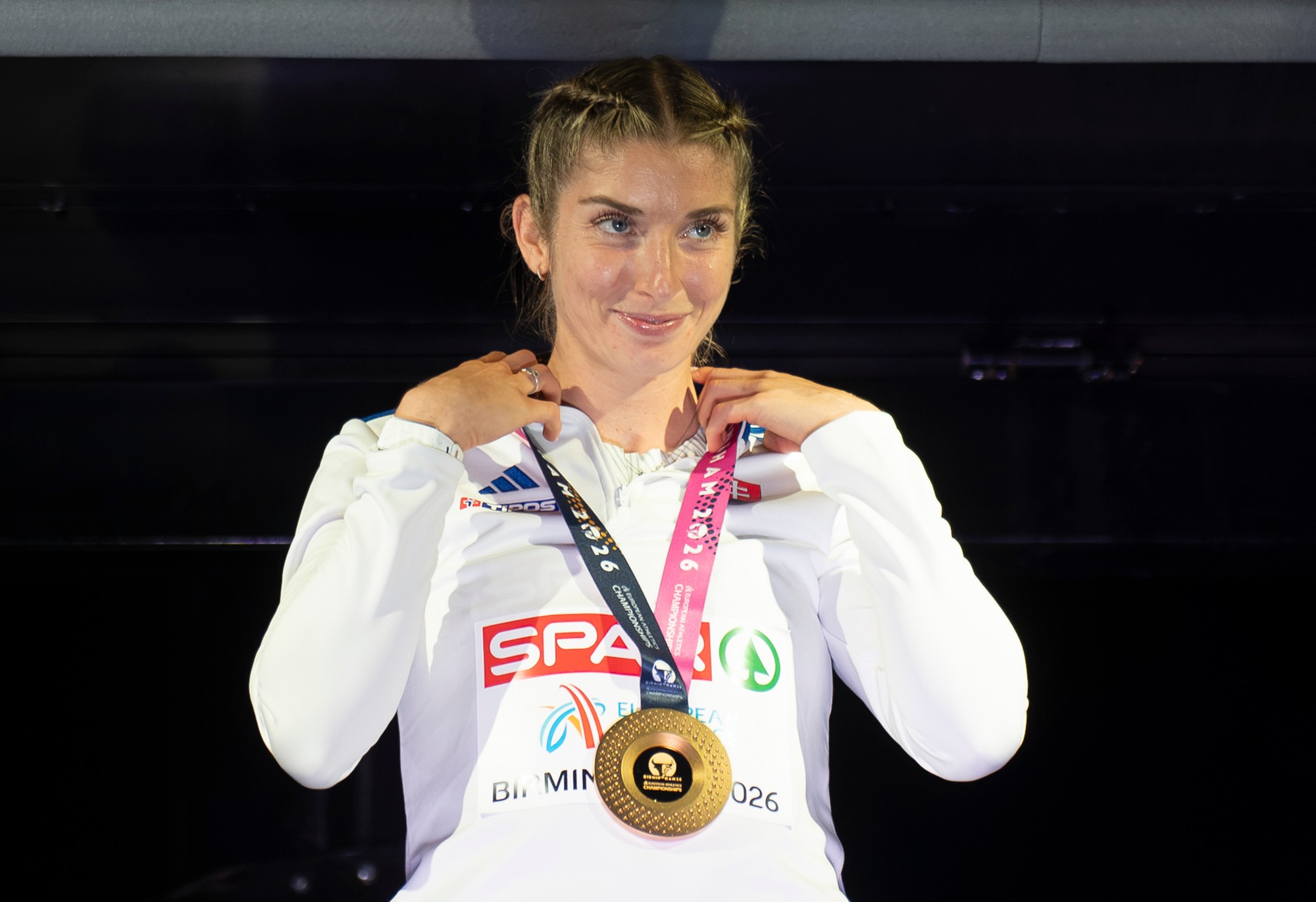 Slovenská atlétka Emma Zapletalová.