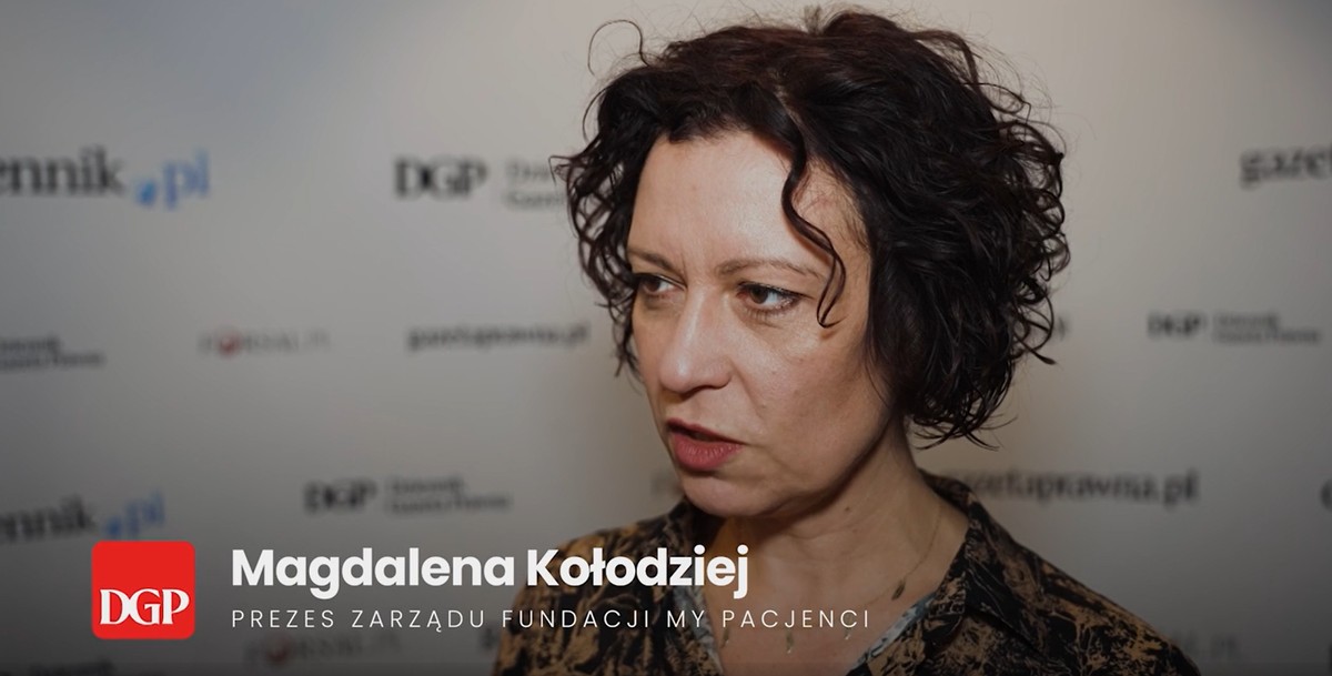 Magdalena Kołodziej, prezes zarządu Fundacji My Pacjenci