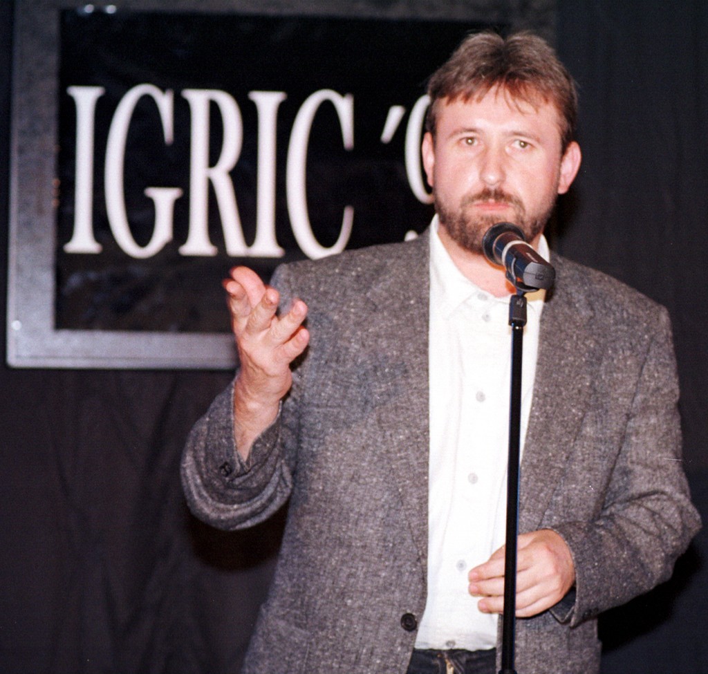 Humorista, herec a spisovateľ Rasťo Piško v roku 1998. 