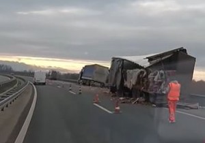 Teška nesreća na autoputu Miloš Veliki