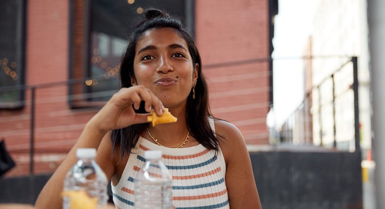 Think strategically about the timing, size, and content of your meals.BROOK PIFER/Getty Images