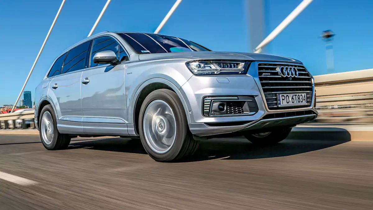 Audi Q7 E-TRON - diesel pod napięciem