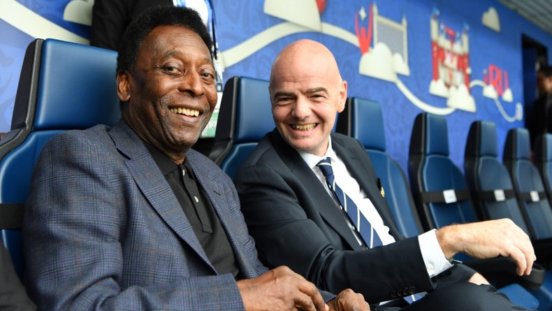 Infantino and Pele