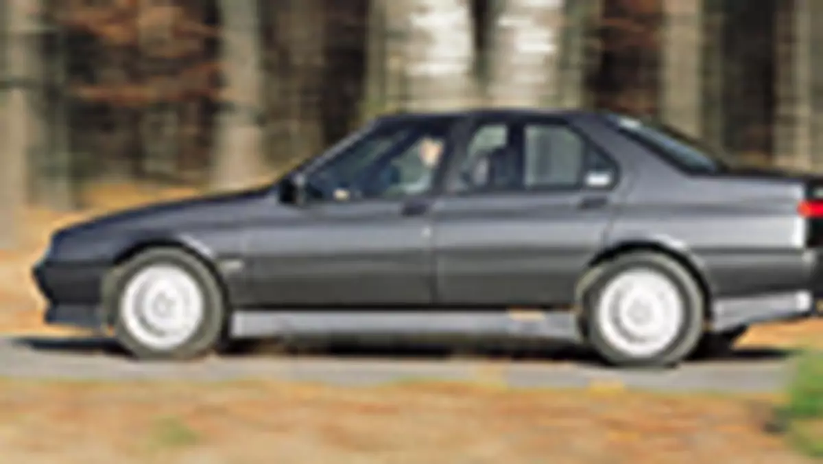 Alfa Romeo 164 Quadrifoglio Verde - Luksus z wigorem