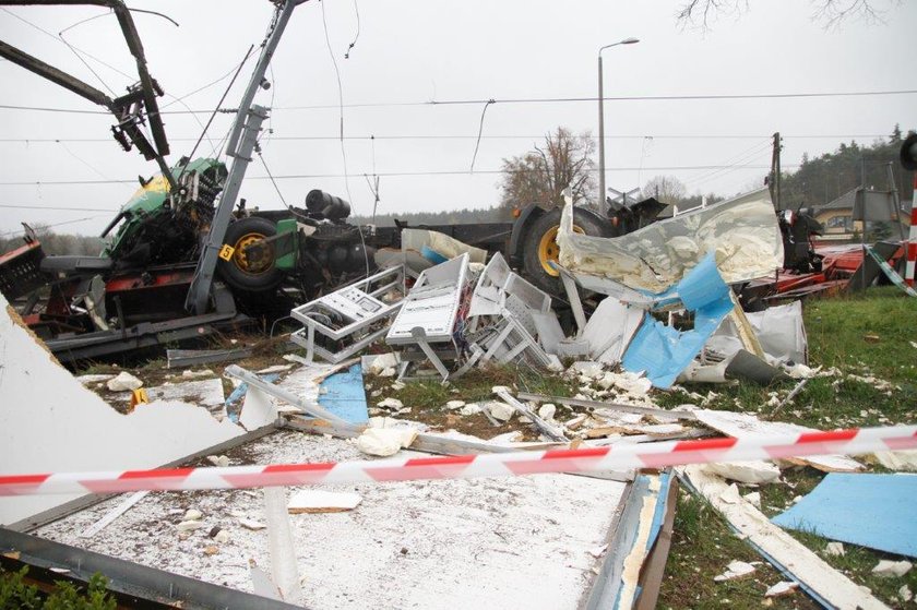 Pendolino wjechało w tira