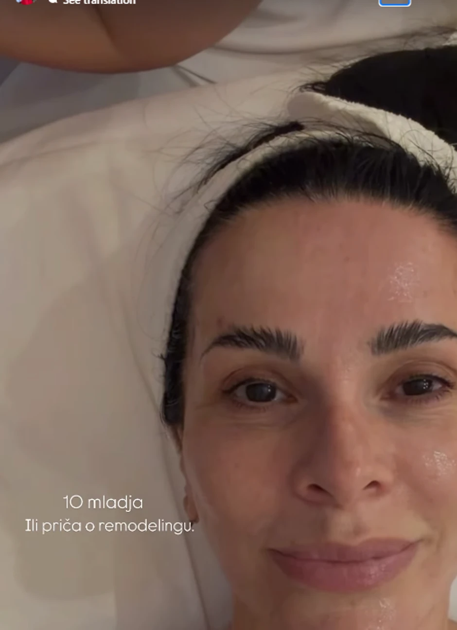 Aleksandra bez trunke šminke