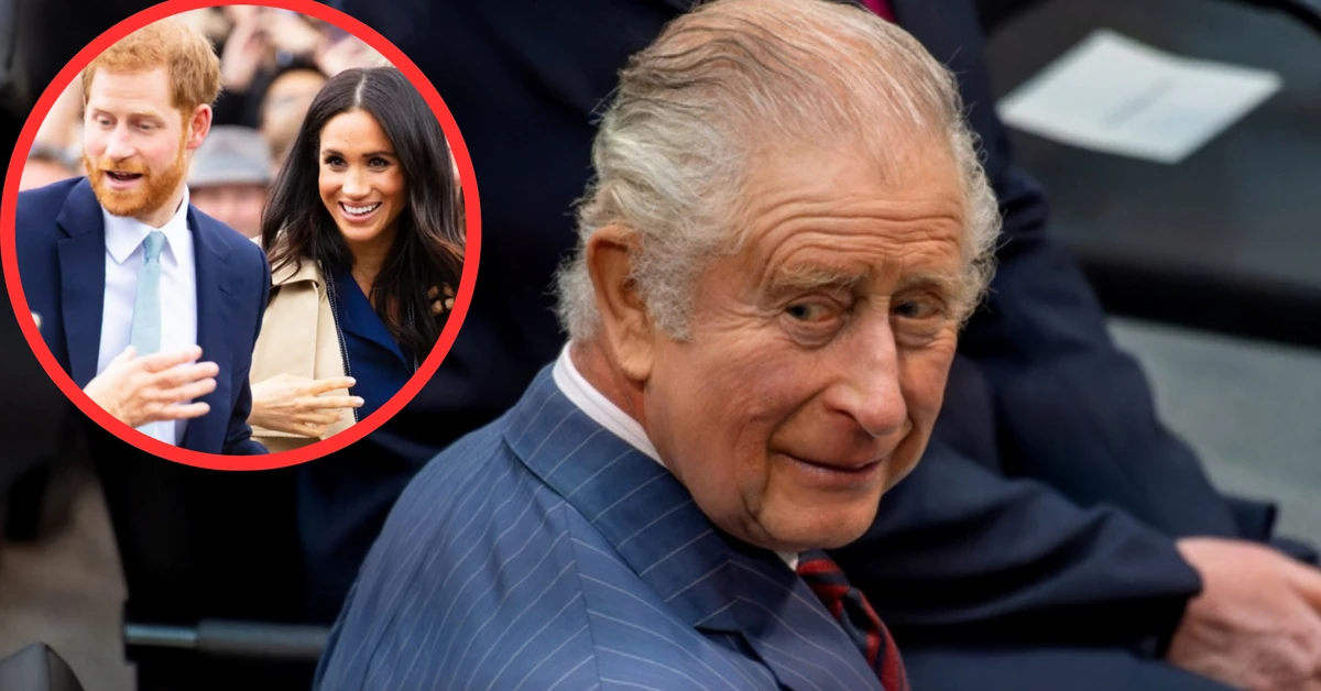 Król Karol pominął Harry'ego i Meghan w orędziu. Wymowny komentarz ...