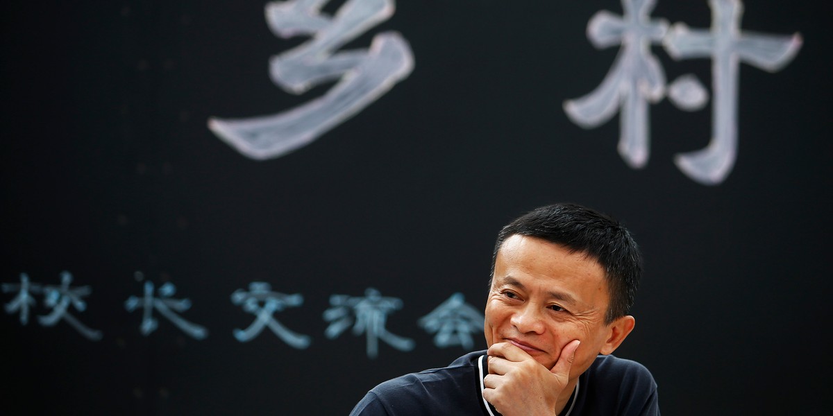 Jack Ma, założyciel internetowego giganta e-handlu Alibaby