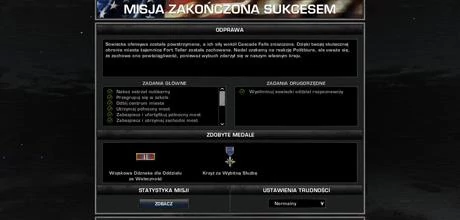 Screen z gry "World in Conflict"